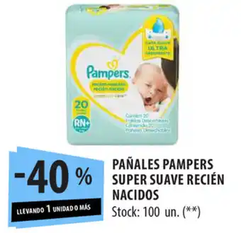 Punto Mayorista Pampers Pañales Super Suave Recién Nacidos oferta