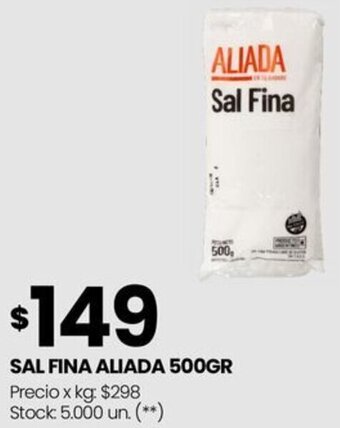 Changomas SAL FINA ALIADA 500GR oferta