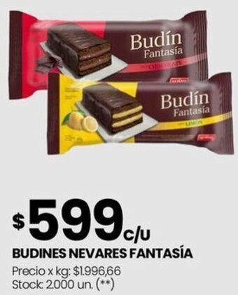 Changomas BUDINES NEVARES FANTASÍA oferta