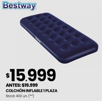 Changomas COLCHÓN INFLABLE 1 PLAZA oferta