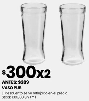 Changomas VASO PUB oferta