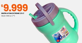 Changomas BIDÓN ATOM EXTREME 2.5 LT oferta