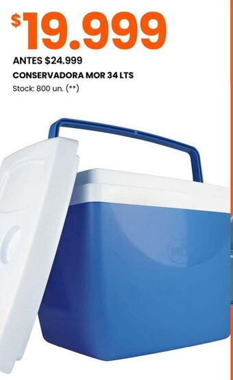 Changomas CONSERVADORA MOR 34 LTS oferta