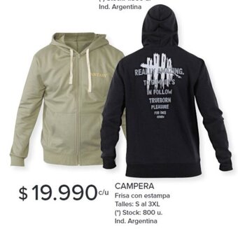 Carrefour CAMPERA S al 3XL oferta