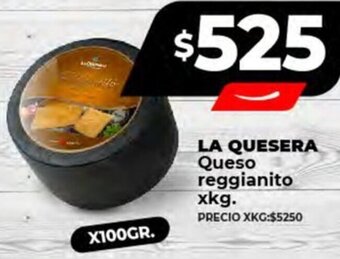 LA QUESERA Queso reggianito x 100gr