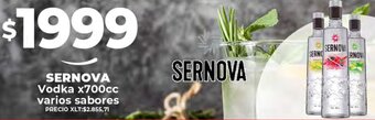 Supermayorista Vital SERNOVA Vodka x700cc oferta