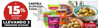 Supermayorista Vital CASTELL Aceitunas Todas oferta