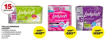 Atomo Conviene TOALLAS FEMENINAS LADYSOFT oferta