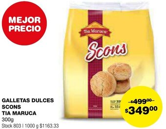 Atomo Conviene GALLETAS DULCES SCONS TIA MARUCA 300g oferta