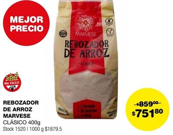 Atomo Conviene REBOZADOR DE ARROZ MARVESE 400g oferta