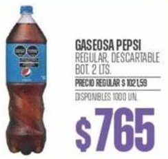 Supermercados Vea GASEOSA PEPSI 2lts oferta