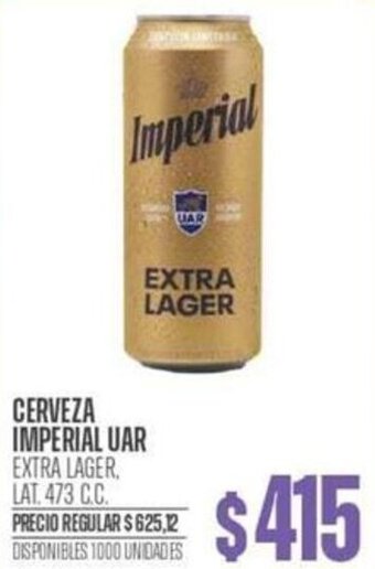 Supermercados Vea CERVEZA IMPERIAL UAR EXTRA LAGER. LAT. 473 C.C. oferta