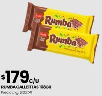 Punto Mayorista RUMBA GALLETITAS 108GR oferta