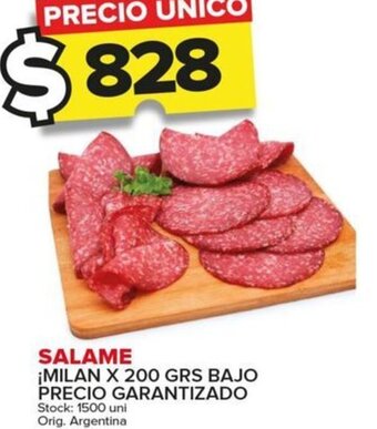 Carrefour Maxi SALAME ¡MILAN X 200 GRS oferta
