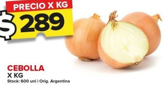 Carrefour Maxi CEBOLLA X KG oferta