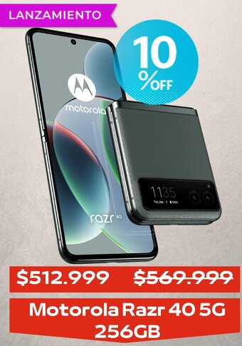 Claro Motorola Razr 40 5G 256GB oferta