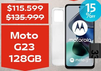 Claro Moto G23 128GB oferta