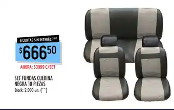 Punto Mayorista Set Fundas Cuerna Negra 10 Piezas oferta