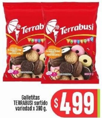 Supermercados Caracol TERRABUSI Galletitas x 390g oferta