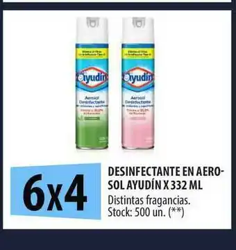 Punto Mayorista Desinfectante En Aerosol Ayudín x 332ml oferta