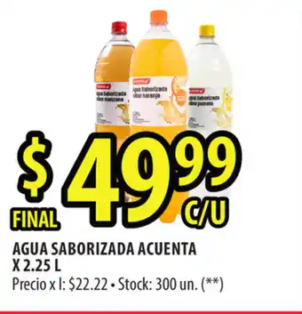Punto Mayorista Acuenta Agua Saborizada x 2.25 L oferta