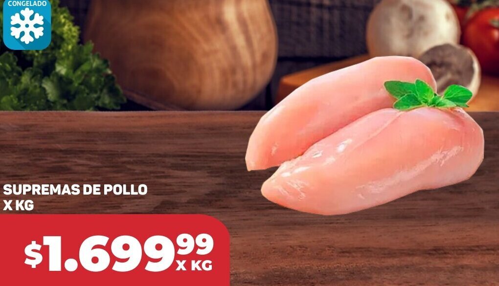 SUPREMAS DE POLLO X KG oferta en Makro