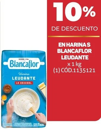 Makro EN HARINAS BLANCAFLOR LEUDANTE x 1 kg oferta