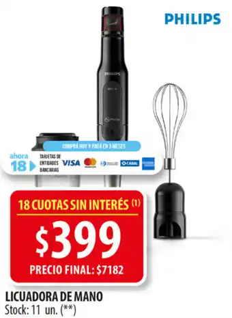 Punto Mayorista Philips Licuadora de Mano oferta
