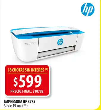 Punto Mayorista HP Impresora HP 3775 oferta