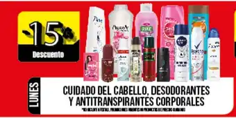 Supermayorista Vital Cuidado del Cabello, Desodorantes y Antitranspirantes Corporales oferta