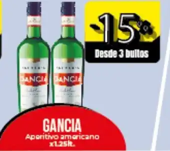 Supermayorista Vital Gancia Aperitivo americano x 1.25 lt. oferta