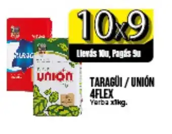 Supermayorista Vital Taragüi / Unión 4Flex Yerba x 1 kg. oferta