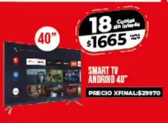 Supermayorista Vital Smart TV Android 40" oferta