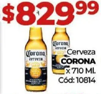 Diarco Cerveza CORONA x 710 ML oferta