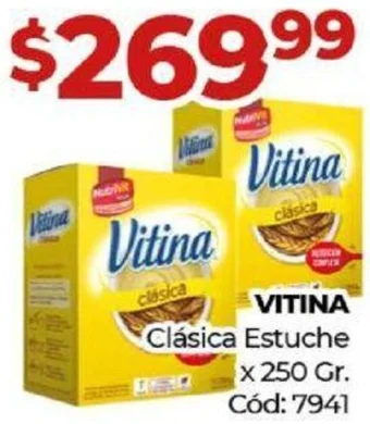 Diarco VITINA Clásica Estuche x 250gr oferta