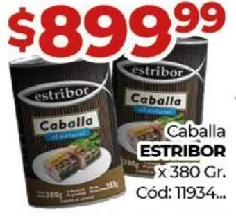 Diarco Caballa ESTRIBOR x 380gr oferta