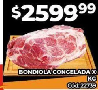 Diarco BONDIOLA CONGELADA X KG oferta