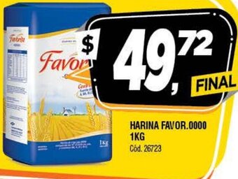 Supermercados Yaguar Harina Favor.0000 1kg oferta