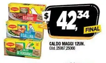 Supermercados Yaguar Caldo Maggi 12un oferta