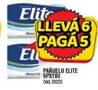 Supermercados Yaguar Pañuelo Elite 6Px10u oferta