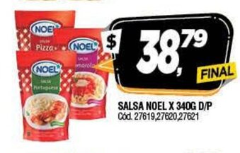 Supermercados Yaguar Salsa Noel x 340g D/P oferta