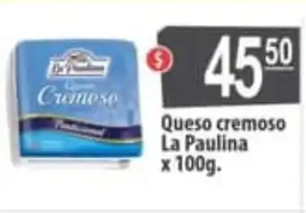 Autoservicio Capo Queso cremoso La Paulina x 100g oferta