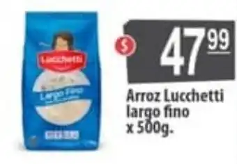 Arroz Lucchetti largo fino x 500g