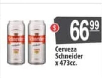 Autoservicio Capo Cerveza Schneider x 473cc oferta