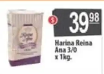 Autoservicio Capo Harina Reina Ana 3/0 x 1kg oferta
