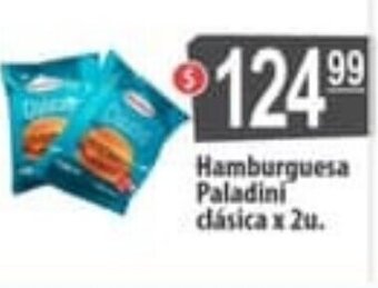 Autoservicio Capo Hamburguesa paladini clásica x 2u oferta