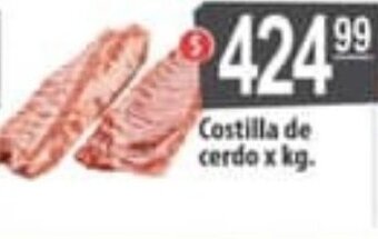 Autoservicio Capo Costilla de cerdo oferta