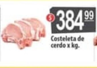 Autoservicio Capo Costeleta de Cerdo x kg oferta
