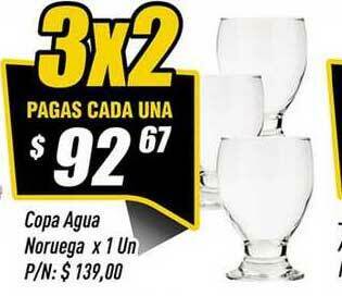 Supermercados Comodin Copa Agua Noruega x 1un oferta