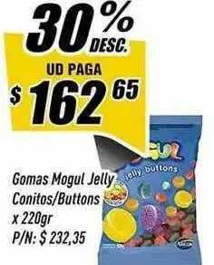 Gomas Mogul Jelly Conitos Buttons x 220gr